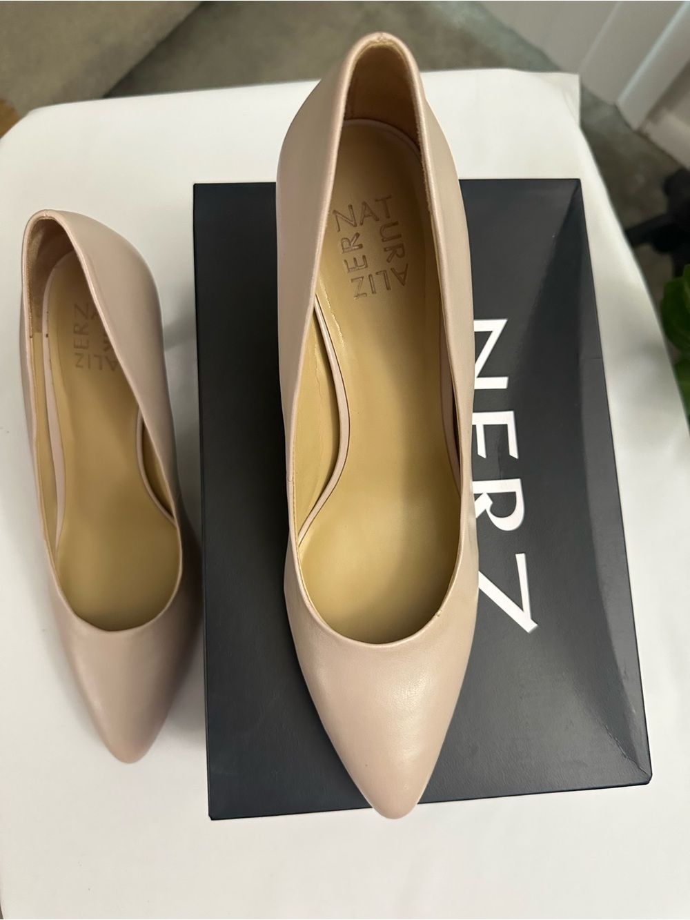 New Naturalizer Evie Soft Marble Pointed-Toe Pumps